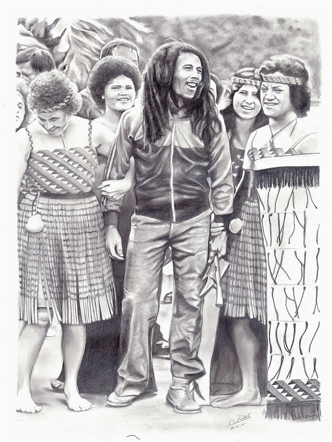 Art Print - Bob Marley karanga